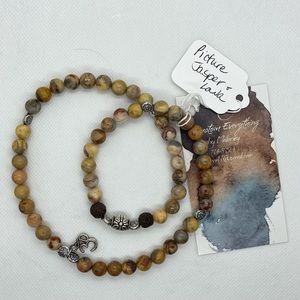Picture Jasper Half Mala